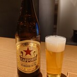 Ramen Rouge - ビールは赤星