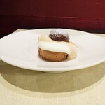 ブラッスリー ギョラン - デザート　渋皮煮のババ