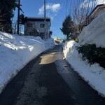 中華そば ひらこ屋 - 駅からお店までは上り坂　雪積もってたら終わってた^^;