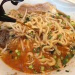 ラーメン二郎 - 赤酢投入～♪