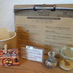 カフェ simme - 本日のお惣菜リスト