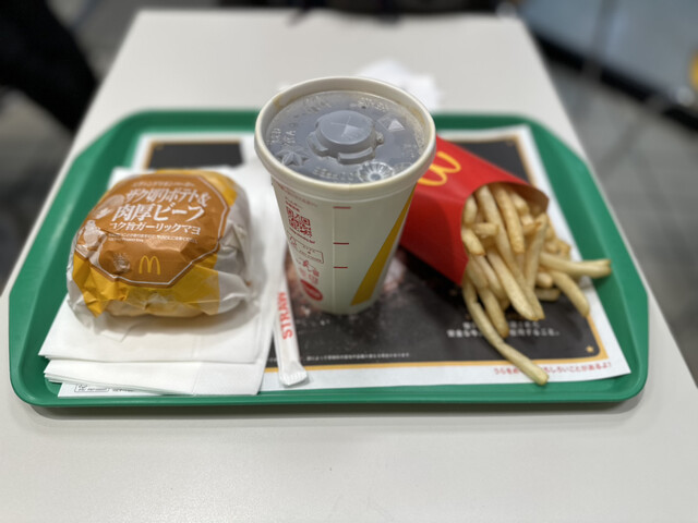 McDonald's Mega Don Kihote Benten Choten - Asashiobashi/Hamburger