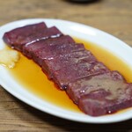 焼肉幸泉 - レバー　withおろしニンニク