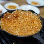 焼肉幸泉 - これで満腹　おこげご飯