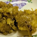 tell me キッチン - 皮付き豚肉の油味噌和え物