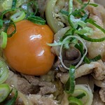 tell me キッチン - 龍の玉子　豚肉どんぶり