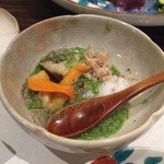 味あら井 - 夏のアワビ、赤貝