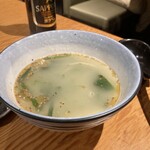 焼肉 泰山 - 野菜スープ