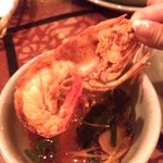手長海老のトムヤムクン
