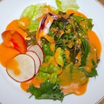 ベルマリン - 角度を変えて、アルコールに合うサラダです