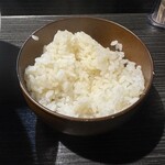 中華蕎麦 無冠 - ライス