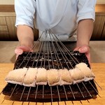 日本料理FUJI - 白甘鯛松笠焼き「これから焼きます」