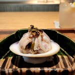 日本料理FUJI - 一気に春を連れてきたフキノトウはっ葉の炙り、物凄く美味しかった