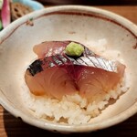 日本料理FUJI - 鯵ごはん
