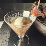 Alternative - 根セロリのムース、鹿のコンソメ