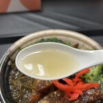 くんなとぅ - ソーキもずくそばアオサ入り1100円