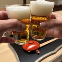 徳ㇵ本也 - 開始前にビールでかんぱ～い♪