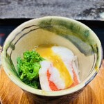 鮨旬美西川 - 金目鯛の薯蕷蒸し