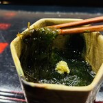 鮨旬美西川 - 宇和島の岩もずく