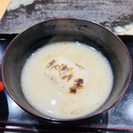 鮨旬美西川 - 河豚の白子のお椀