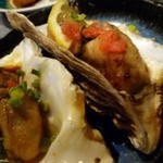 弥生亭 - 牡蠣のオリーブ焼き
