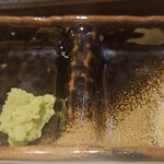 うなぎ 魚政 - 山葵と肝塩