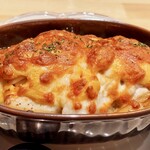 N'onaka - 白子と帆立のグラタン