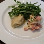 アンティーカ・トラットリーア・ノスタルジーカ - (2014年6月再訪）前菜は「空豆パンチュッタピューレ」