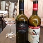 アンティーカ・トラットリーア・ノスタルジーカ - (2014年6月再訪)ソムリエが手ごろな赤ワインを選んでくれた。