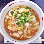 手打庵 - 親子うどん