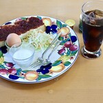 さくらんぼ - 料理写真:アイスコーヒー＋モーニング