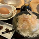 塩そば まえだ - たまごかけごはん