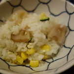 桜田 - 炊き込みご飯　ズッキーニ　蓮根　コーン