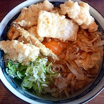 そばの杖 - ぶっかけうどん。