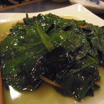 一路發 - ？？葉っぱの炒め物。