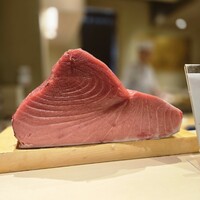 銀座 すし 仙道 - マグロ塊