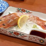 温鮮酒場 ちょんまげ - 海外 赤海老２尾