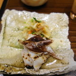 銀座おかもと - トリガイの炭火焼