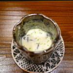 銀座おかもと - もずくの湯葉ソース