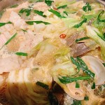 野菜巻き串 モツ鍋 きむや - 