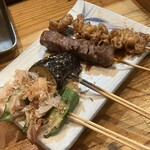 大衆串揚酒場 足立屋 - 串物 (卓上のオーダー用紙に記入します)