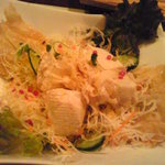 酒場 宴 - 京風湯葉と豆腐のサラダ