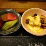 四季料理　天海 - 小鉢・お新香