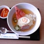 岩手山サービスエリア（下り線）　レストラン - 盛岡冷麺：８７０円（税込）【２０１４年６月撮影】