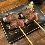 越乃商店 - 鴨ねぎ串@420¥