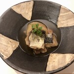 鮨 ひろ海 - 鰊と蕪炊き合わせ