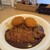 グッデイ！ - 料理写真:カツカレースパコロッケトッピング