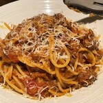 Wine 厨房 tamaya-ohyama - ボロネーゼパスタ、お肉たっぷり！！アルデンテ。
