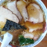 手打ちラーメン いまの家 - 大チャーシュー　（麺かた）