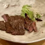 菜づけ百屋 - 牛いちぼのステーキ